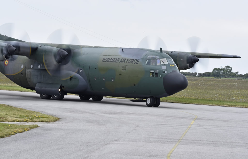 C-130H 6166 of the Romanian Air Force
